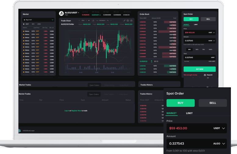 White Label Crypto Exchange Software