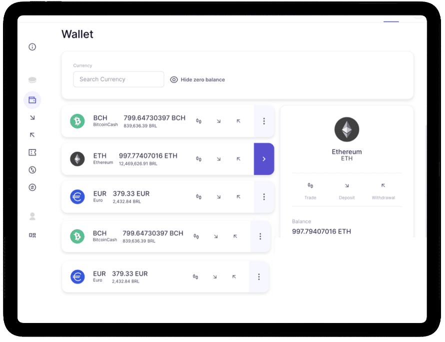 White Label Crypto Wallet